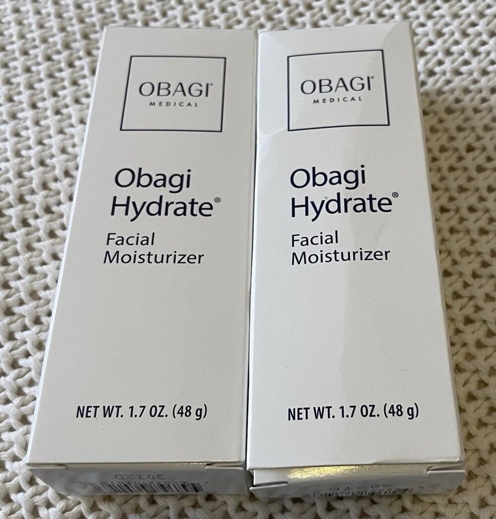 Obagi Hydrate Facial Moisturizer 1.7 oz NIB new sealed Lot Of 2